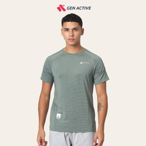 GEN ACTIVE Dry-Fit T-Shirt Ice Silk Fabric